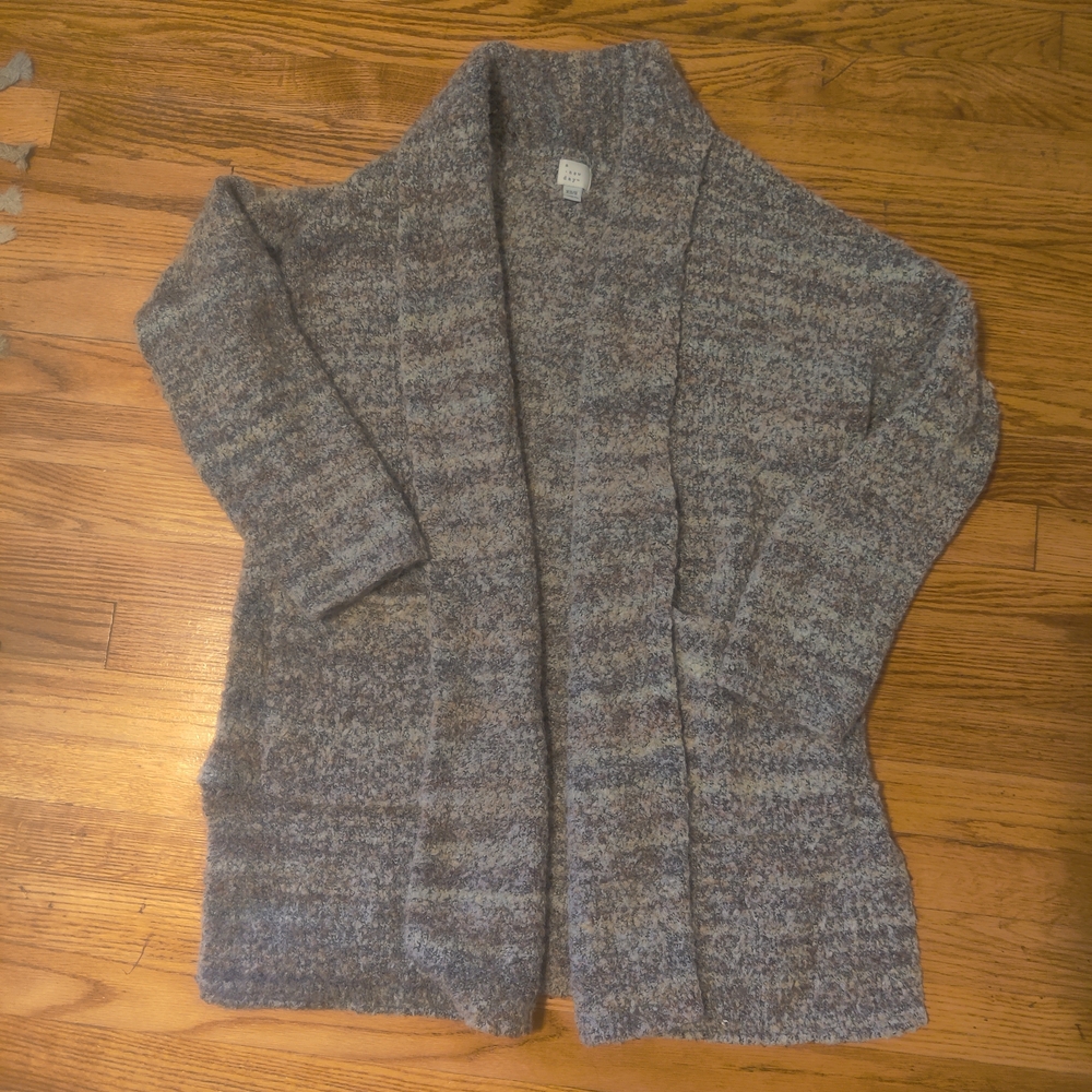 a new day Women's Gray Cardigan Sweater